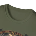 The Last Dragon Rooster Ayam Cemani T-Shirt — Legendary Warrior Tee