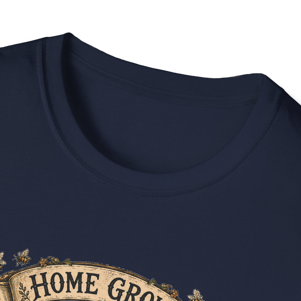 Home Grown and Golden Cochin T-Shirt — Garden Hen & Chicks Tee