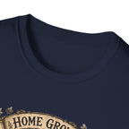 Home Grown and Golden Cochin T-Shirt — Garden Hen & Chicks Tee