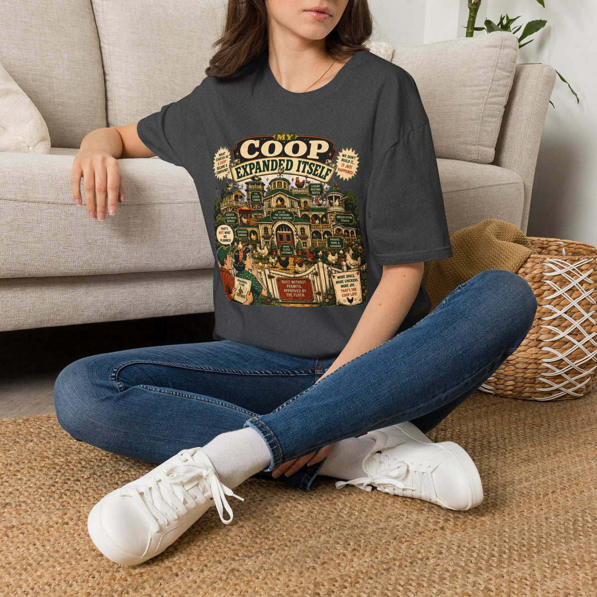 My Coop Expanded Itself T-Shirt — We Didn't Plan This Graphic Tee