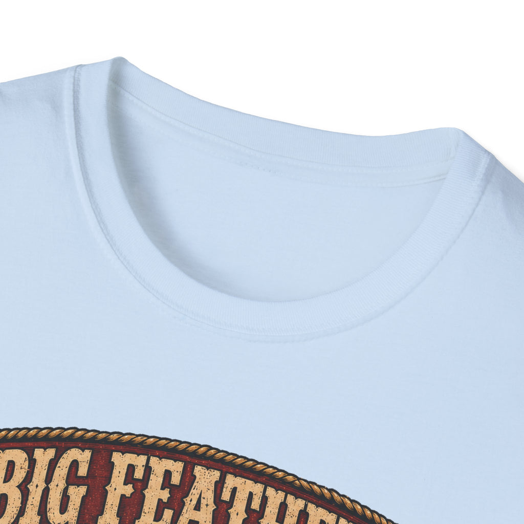 Big Feathers, Bigger Reputation Brahma T-Shirt — Bold Rooster Graphic Tee