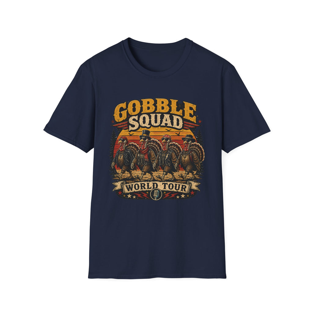 Gobble Squad World Turkey Tour Tee — Born to Strut