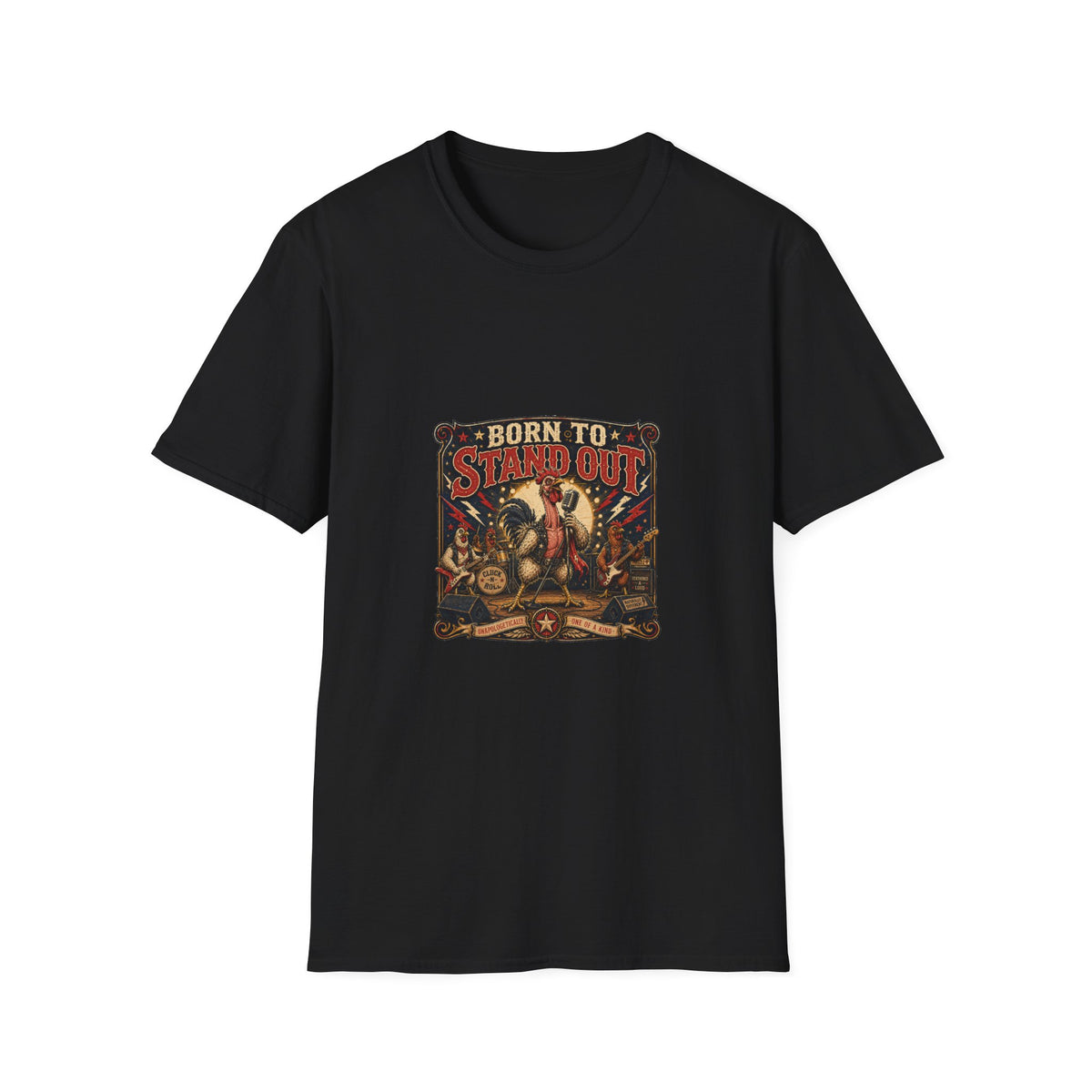 Less Feathers, More Attitude Naked Neck T-shirt, photo 8
