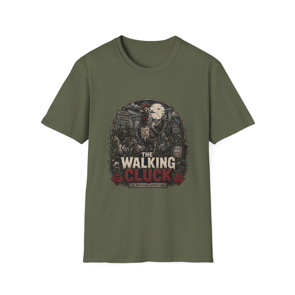 The Walking Cluck Zombie Chicken T-shirt, photo 6