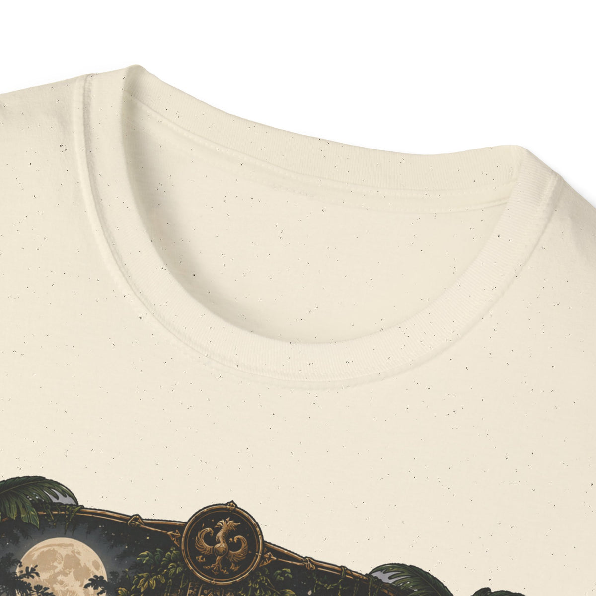 Keeper of Secrets Ayam Cemani T-Shirt — Jungle Temple Rooster Graphic Tee