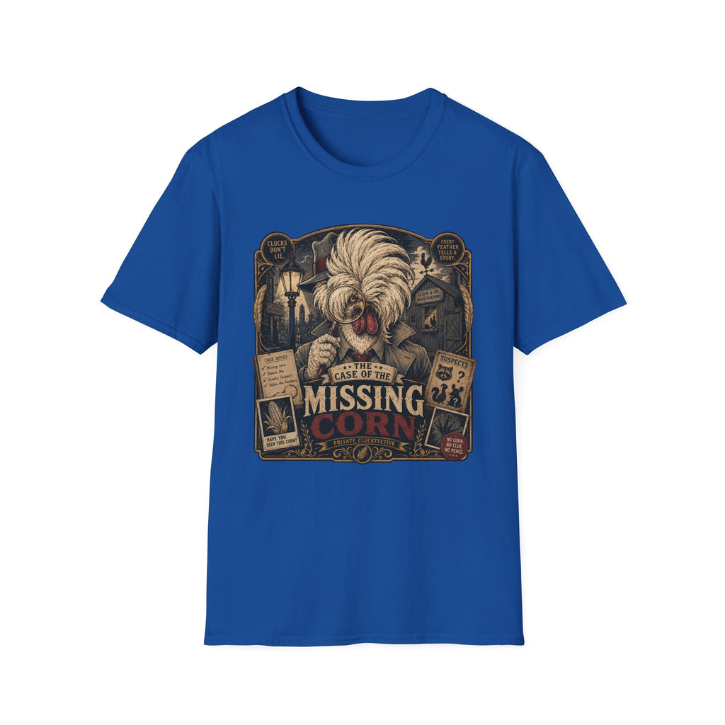 The Case of the Missing Corn Polish Chicken T-Shirt