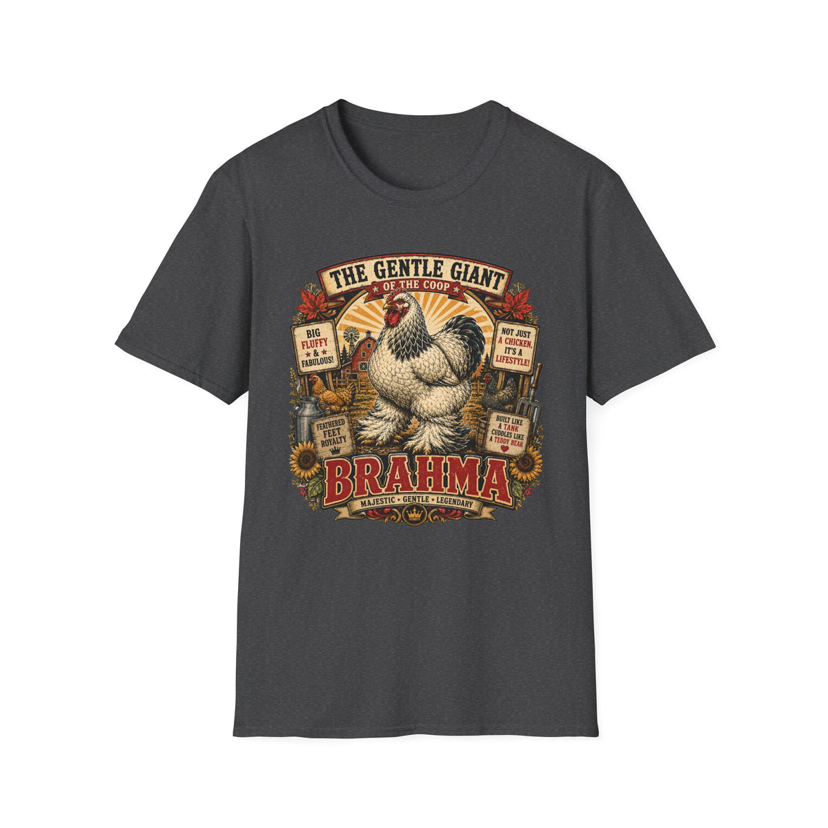 The Gentle Giant of the Coop Brahma T-shirt, photo 7
