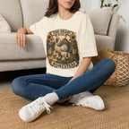 The Heart of the Homestead Brahma T-Shirt — Hen & Chicks Farmhouse Graphic Tee