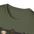 Keeper of Secrets Ayam Cemani T-Shirt — Jungle Temple Rooster Graphic Tee
