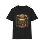 Future Flock Loading Please Wait T-Shirt — Funny Incubator Control Panel Tee