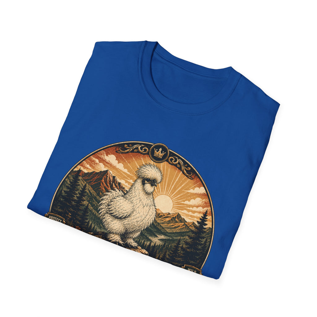 Fluff Range National Park Silkie T-Shirt — Vintage Park Badge Tee
