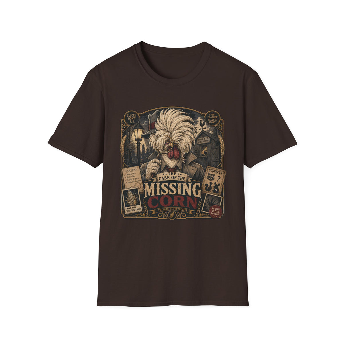 The Case of the Missing Corn Polish Chicken T-shirt, photo 8