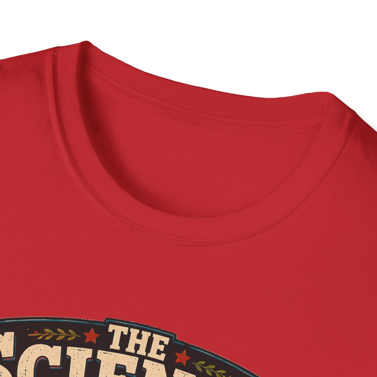 The Science Is Undeniable T-Shirt — Chicken Math Pie Chart Tee