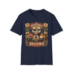 Incredible Feathered Strongman Brahma T-Shirt — Vintage Poster Rooster Tee