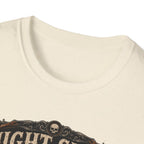 Night Shift Supervisor Ayam Cemani T-Shirt — Graveyard Rooster Graphic Tee
