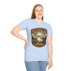 Bad Hair Trail Adventure Badge Polish Chicken T-Shirt