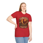 Red Feather Ranch Emblem T-Shirt — Rhode Island Red Heritage Tee