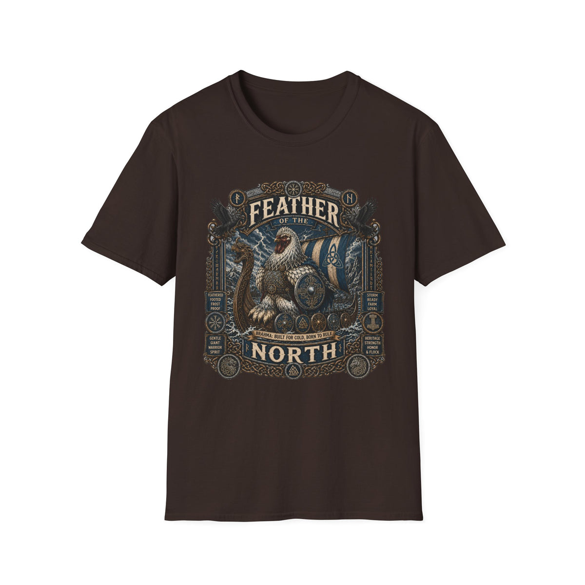 Feather of the North Brahma T-shirt, photo 7