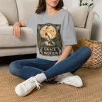 Grace in Motion Indian Runner T-Shirt — Elegant Duck Portrait Tee