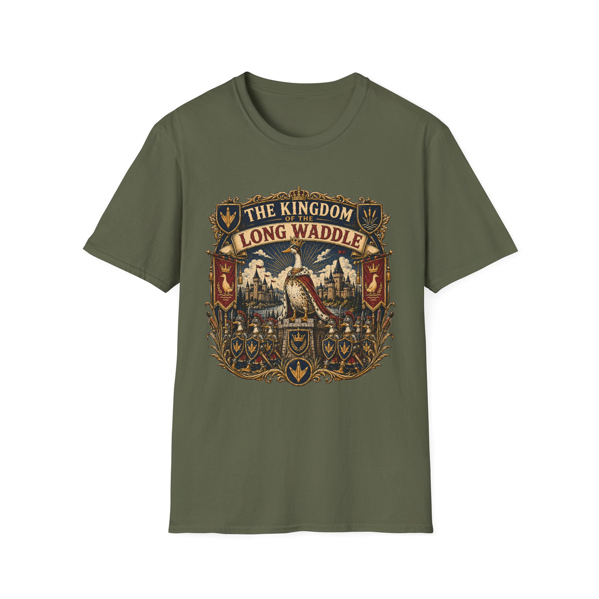 The Kingdom of the Long Waddle Indian Runner T-shirt, photo 4