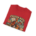 The Only Addiction That Lays Breakfast T-Shirt — Chicken Math Graphic Tee