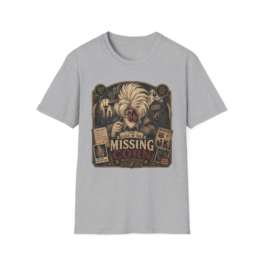 The Case of the Missing Corn Polish Chicken T-shirt, photo 3
