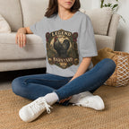 Legend of the Barnyard Dark Brahma T-Shirt — Vintage Rooster Label Tee