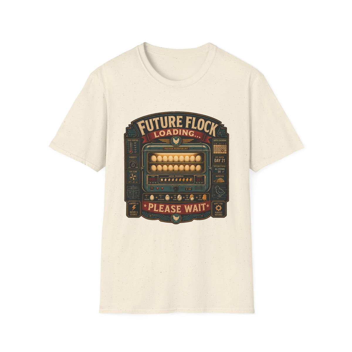 Future Flock Loading Please Wait T-shirt, photo 5