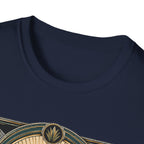 Grace in Motion Indian Runner T-Shirt — Elegant Duck Portrait Tee