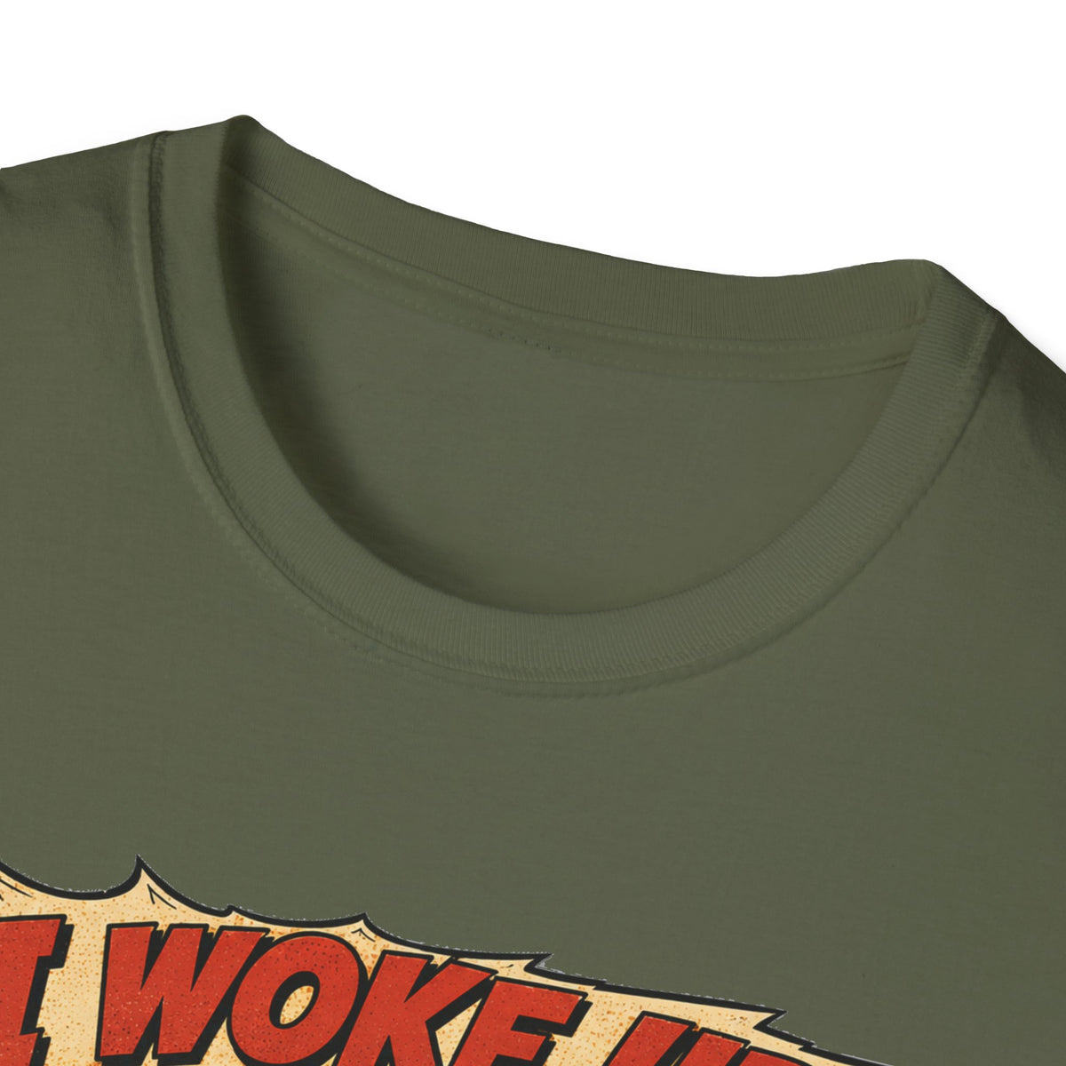 I Woke Up Like This Confidence T-Shirt — Naked Neck Rooster Tee