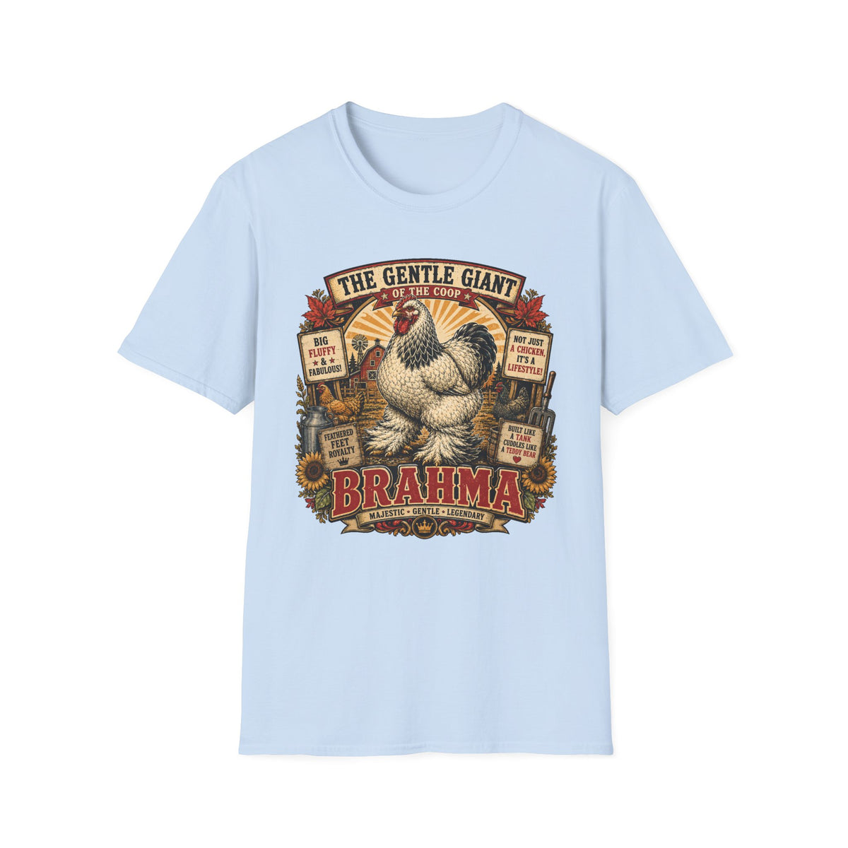 The Gentle Giant of the Coop Brahma T-shirt, photo 8