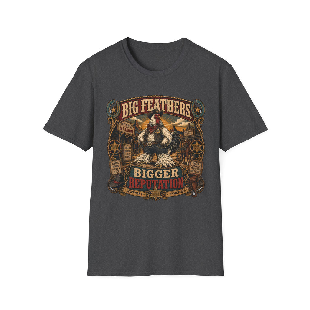 Big Feathers, Bigger Reputation Brahma T-shirt, photo 7