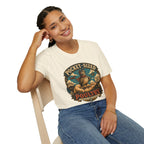 Tiny Quail Adventures T-Shirt — Backyard Bird Keeper Vintage Graphic Tee