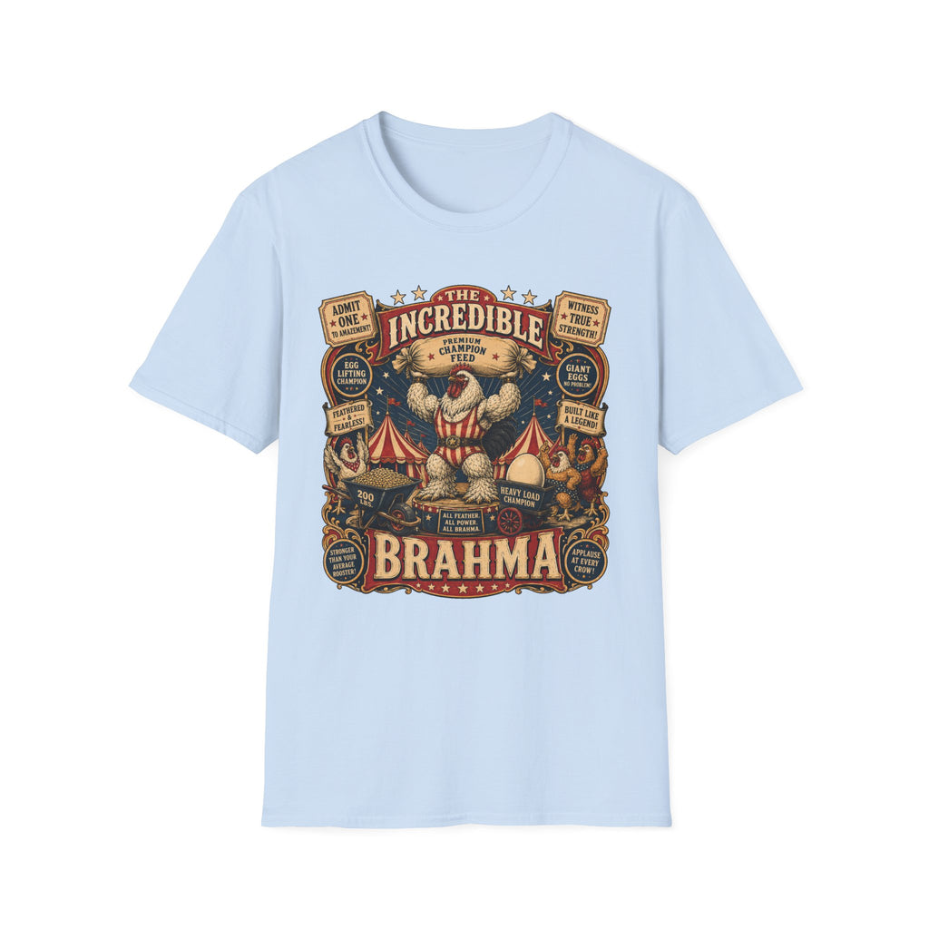Incredible Feathered Strongman Brahma T-shirt, photo 8