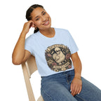 Soft as a Cloud Silkie T-Shirt — Floral Wreath Hen Tee