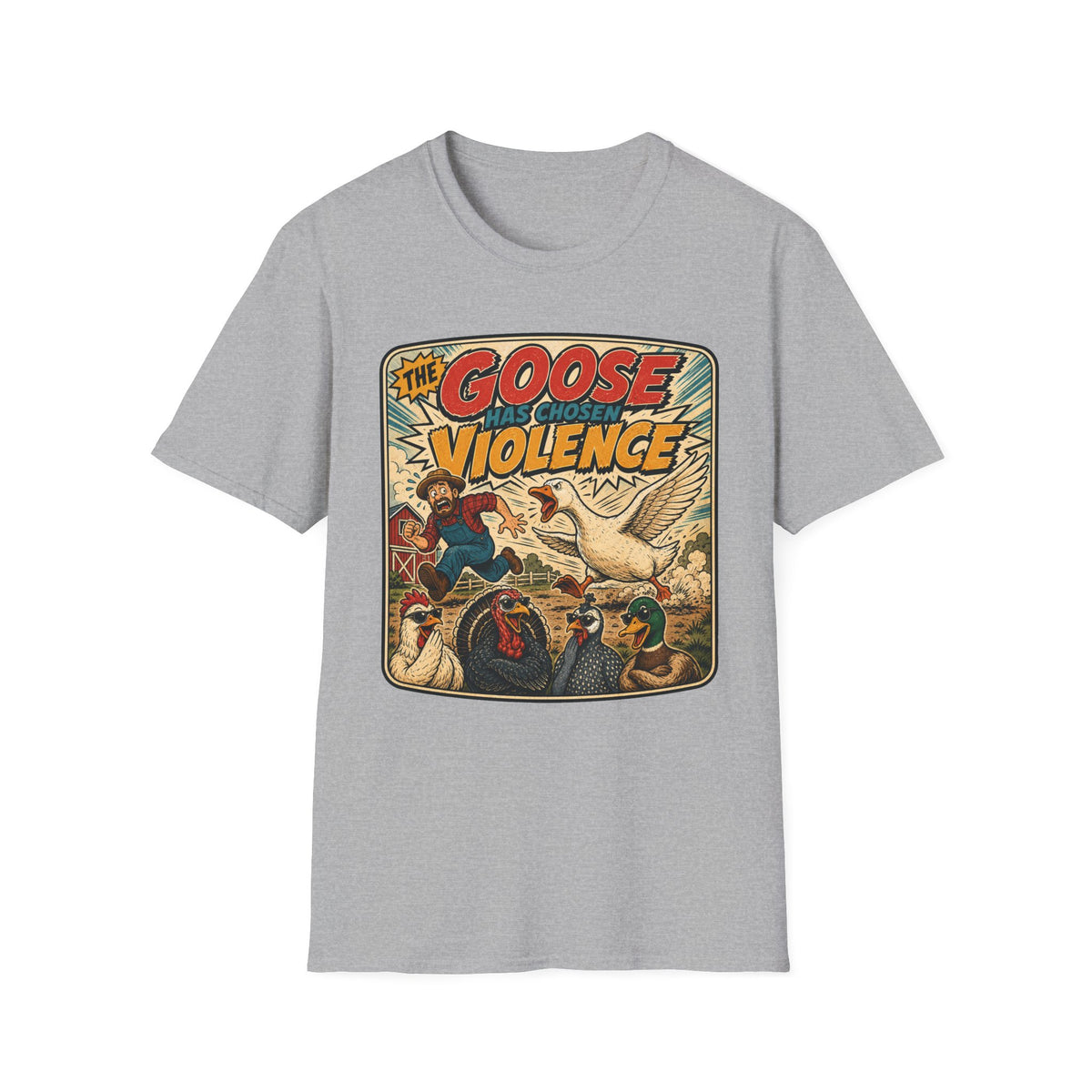 The Goose Has Chosen Violence T-shirt, photo 3