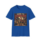 Born to Stand Out Rock Band T-Shirt — Rock Band Naked Neck Rooster Tee