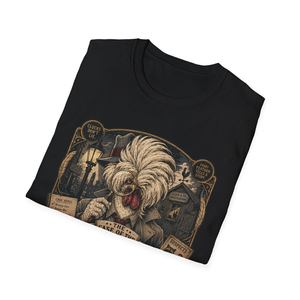 The Case of the Missing Corn Polish Chicken T-Shirt