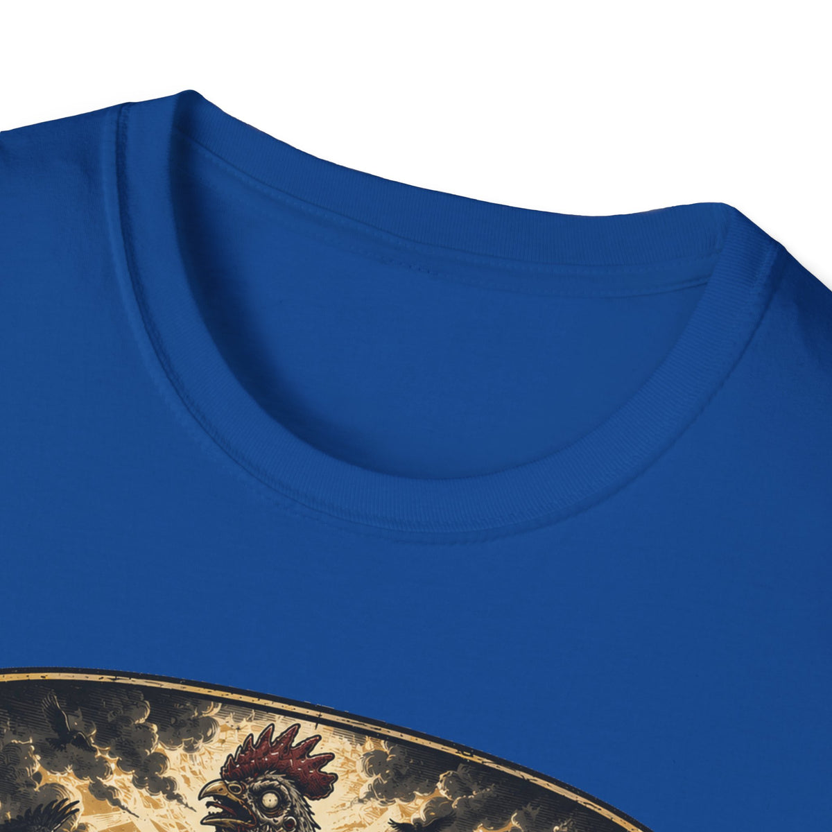 Protect the Last Egg T-Shirt — Undead Guardian Hen Zombie Chicken Tee