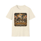 The Flock Awakens T‑Shirt — Retro Goose & Duck Vintage Wildlife Tee