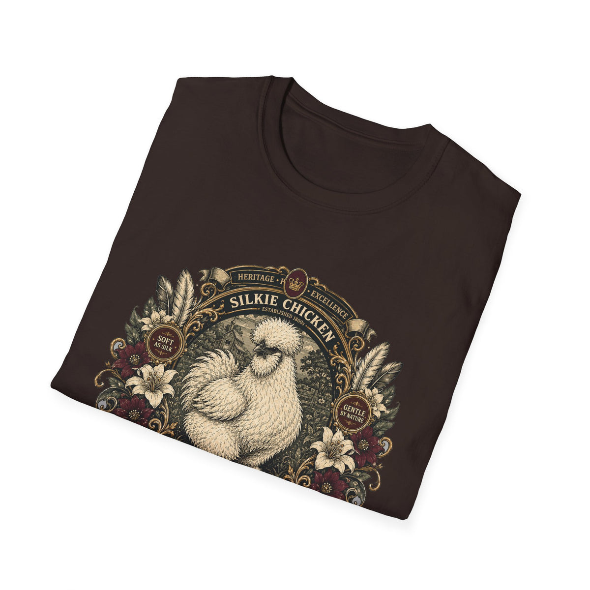Champion of the Coop Silkie T-Shirt — Regal Show Hen Tee