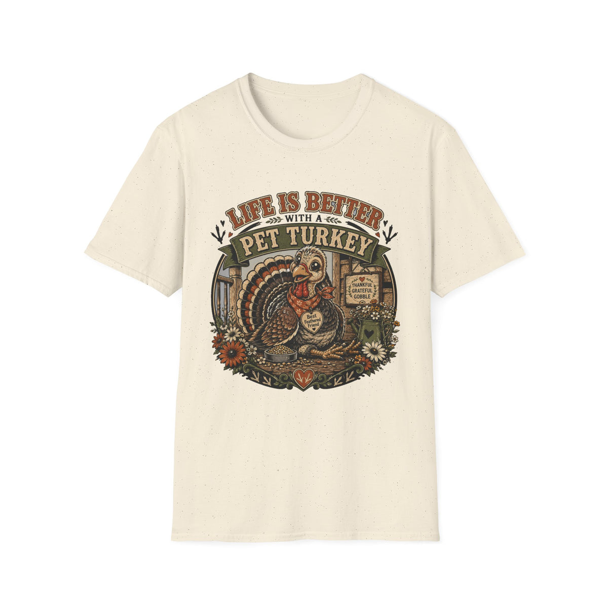 Life Is Better With a Pet Turkey T-shirt, photo 5