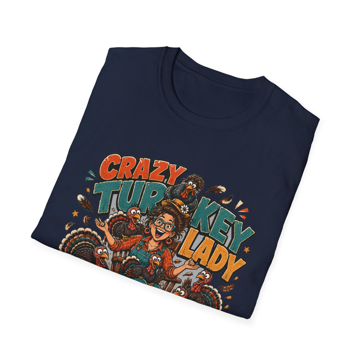 Crazy Turkey Lady Tee — It's Not a Hobby, It's a Lifestyle
