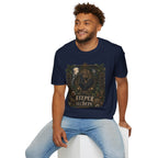 Keeper of Secrets Ayam Cemani T-Shirt — Jungle Temple Rooster Graphic Tee