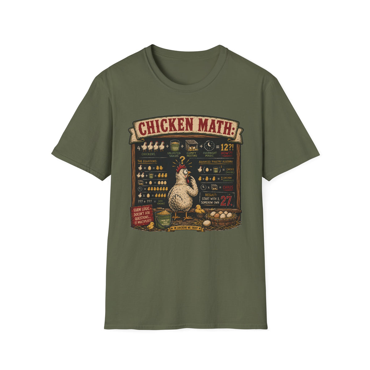 Advanced Poultry Algebra T-shirt, photo 6