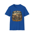 Do Not Speak to Me Before Feed Time Quail T-Shirt — Grumpy Quail Farmer Graphic Tee