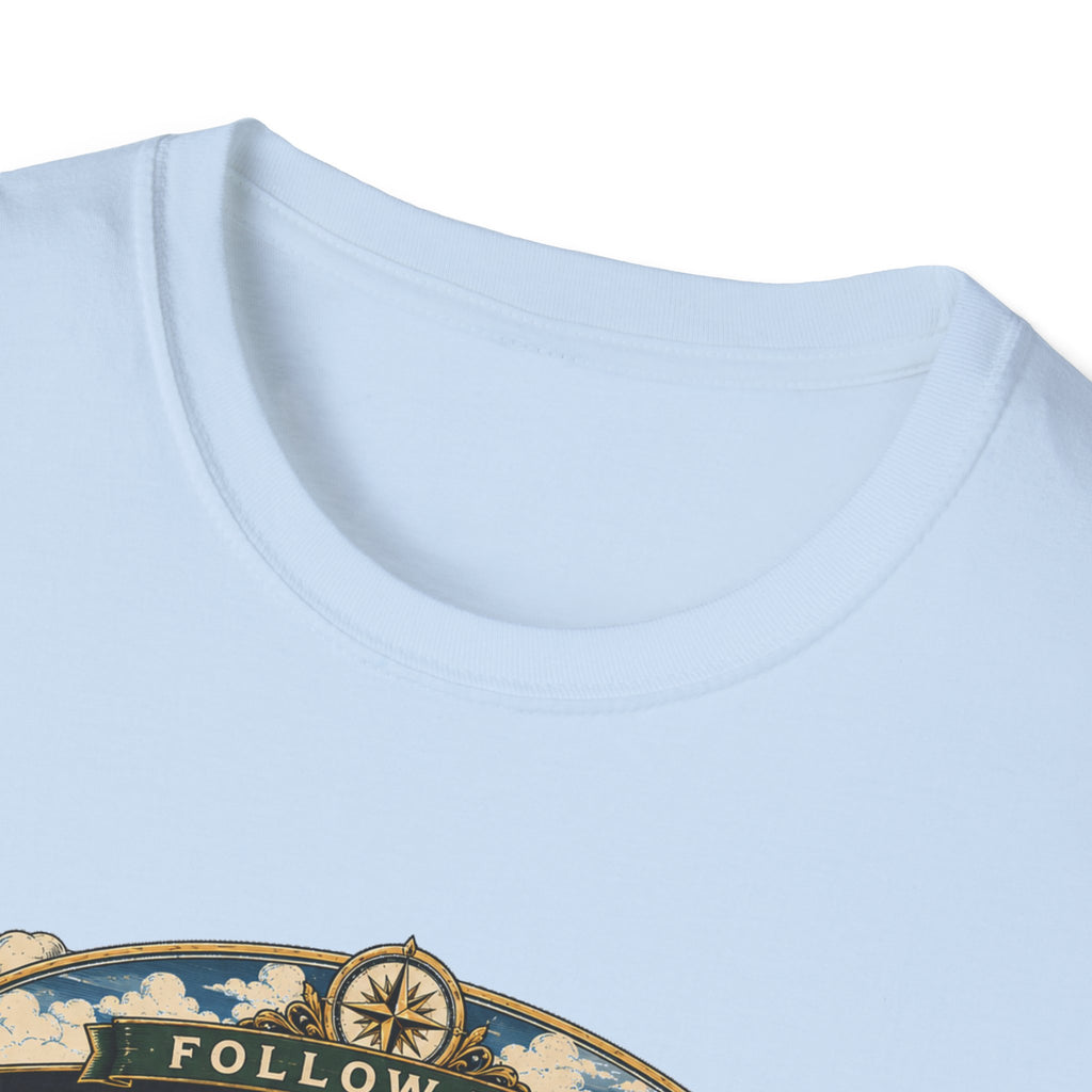 Follow the Great Duck Route T-Shirt — All Who Waddle Are Welcome Tee