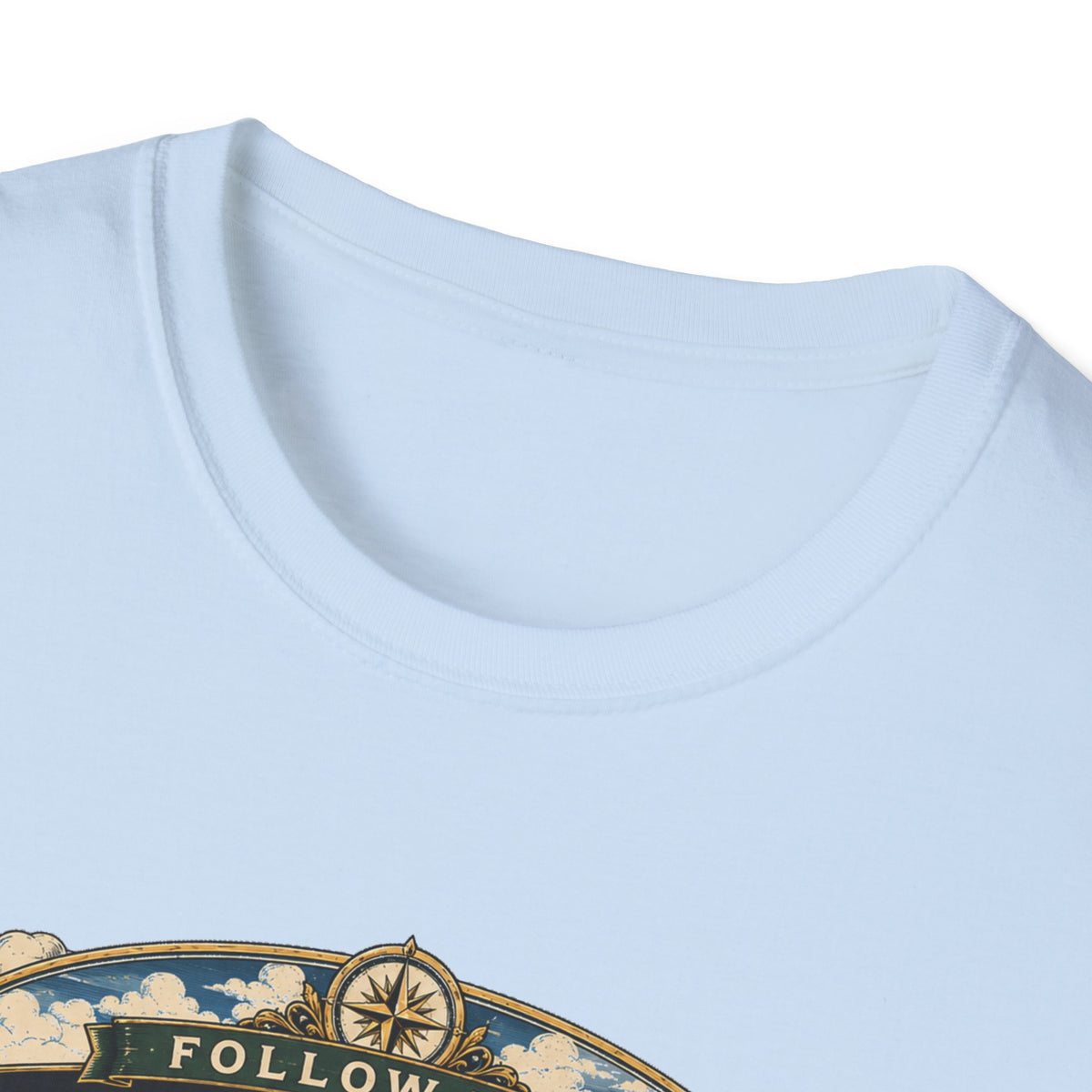 Follow the Great Duck Route T-Shirt — All Who Waddle Are Welcome Tee