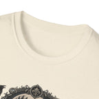 The Midnight Monarch Ayam Cemani T-Shirt — Moonlit Rooster Graphic Tee