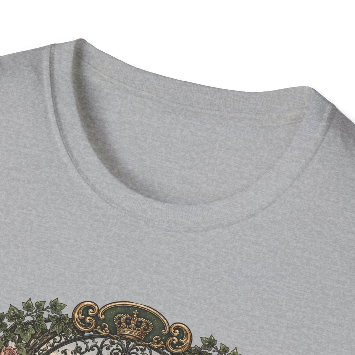 Queen of the Feathered Garden Cochin T-Shirt — Elegant Victorian Hen Tee